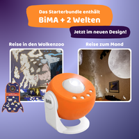 Starter Bundle – BiMA Projektor inkl. 2 Welten