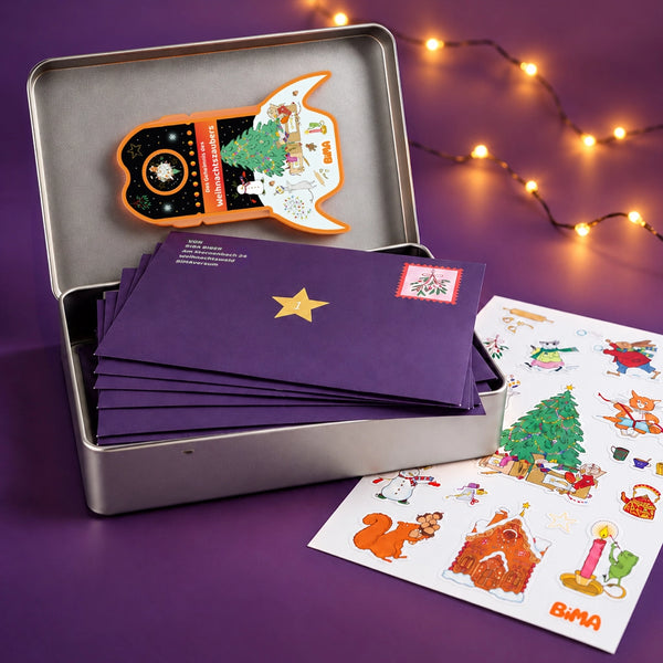 Adventskalender – Weihnachtswelt und Briefe vom Biber "BiBA"