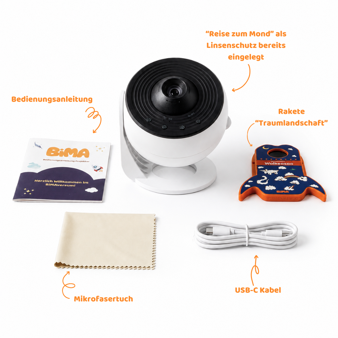 Starter Bundle – BiMA Projektor inkl. 2 Welten