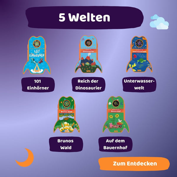 Großes Tier-Bundle – inkl. 5 Welten
