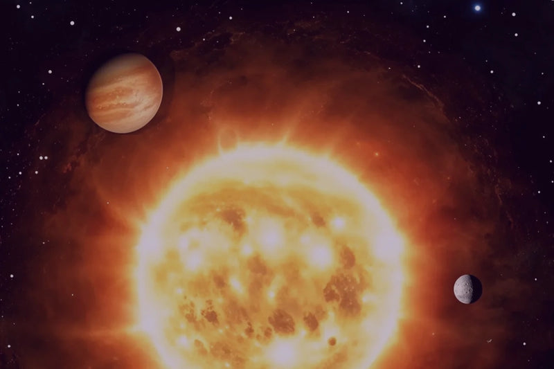 Venus und Merkur