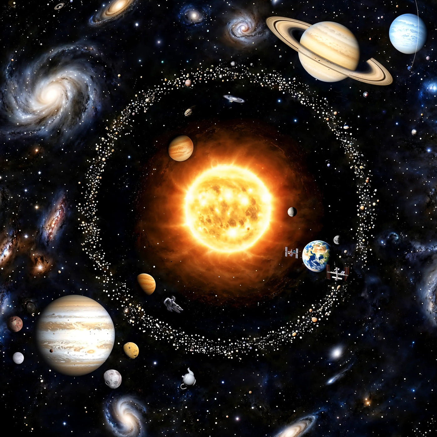 Unsere Planeten im Sonnensystem