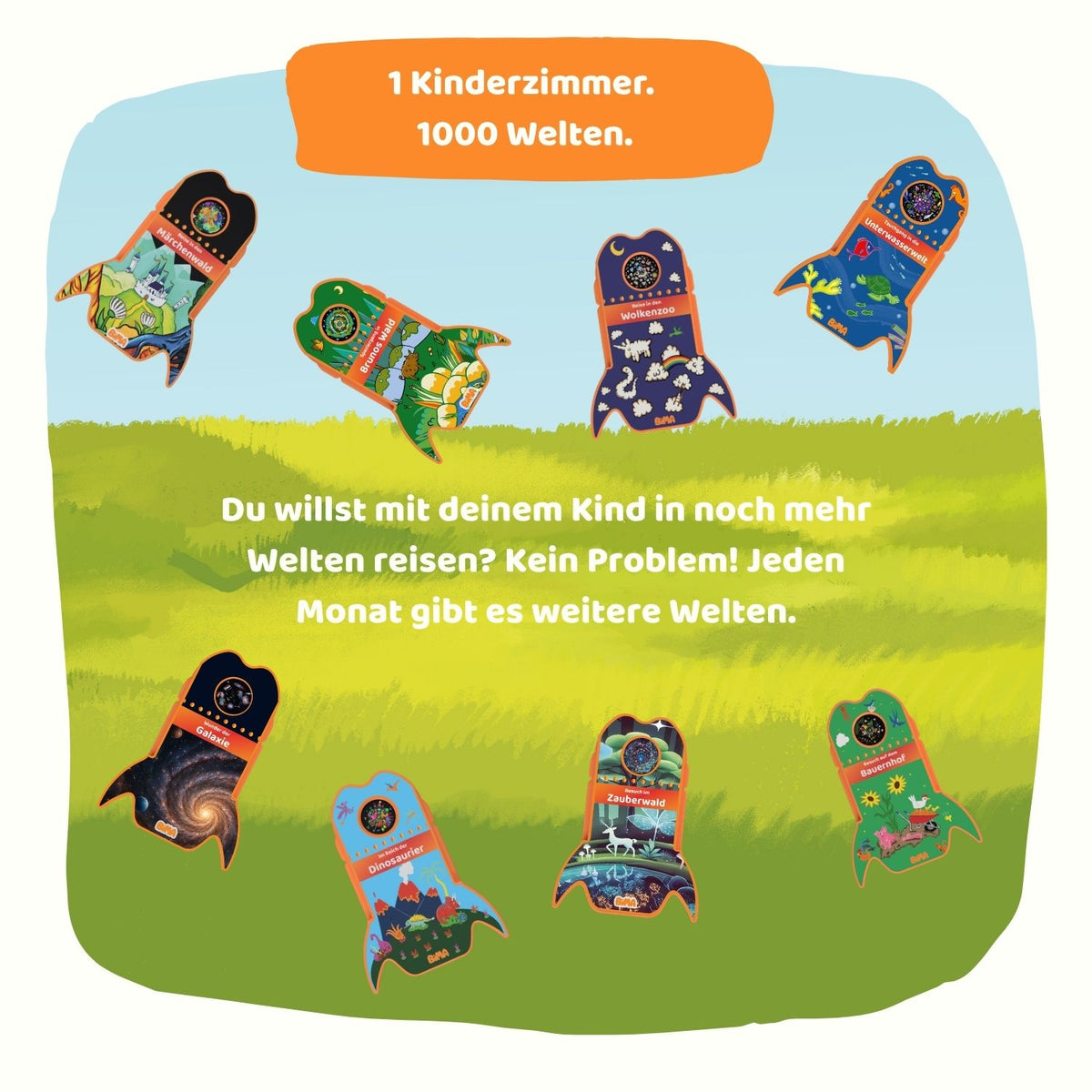 Sieben kleine Hasen